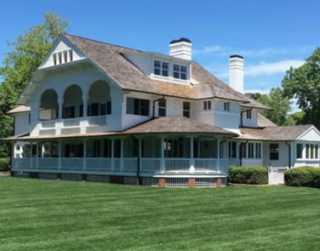  George Soros's Southhampton estate.